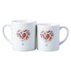Sun Art Tom and Jerry Set of White Mugs, 2, Love,