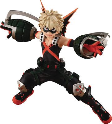 POP UP PARADE My Hero Academia Katsuki Bakugou Hrdinský kostým Natřená kompletní figurka Ver. ABS&PVC bez vodního kamene