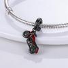 Copper Travel Vehicle Charms Beads Zirconium Motorcycle Truck Car Airplane Dangle Fit Pandora Bracelet Necklace Diy Jewelry