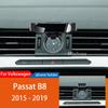 Car Mobile Phone Holder For Volkswagen Passat B7 B8 B9 2011-2022 360 Degree Rotating GPS Special Mount Support
