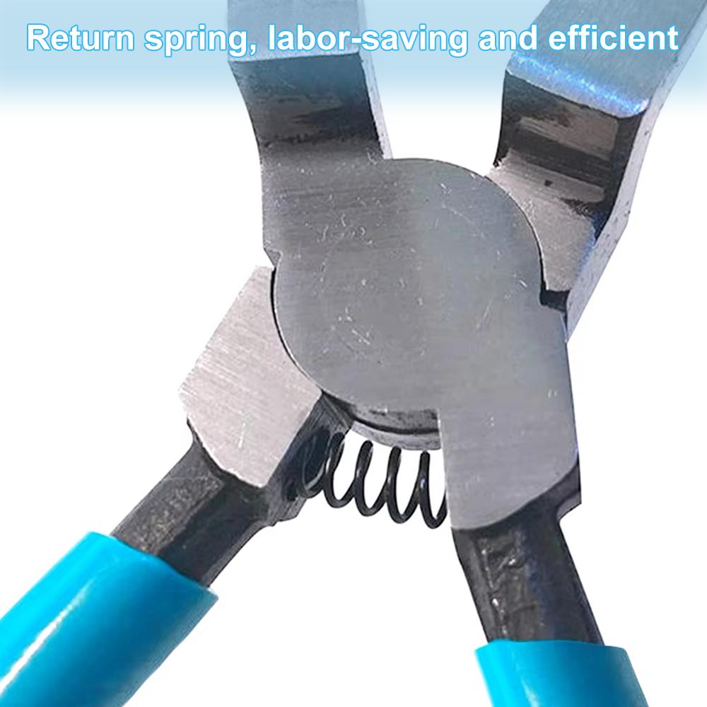 Car Clip Pliers Multifunctional Diagonal Plier Staple Screwdriver Removal Tools Car Rivet Tightening Pliers Wire Stripping Plier