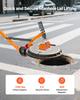 VEVOR Magnetic Lid Lifter Dolly, 600 Kg Pulling Capacity, Steel Dolly with Heavy Duty Magnet Lift and 2 Wheels, Adjustable Handle, N42 Neodymium