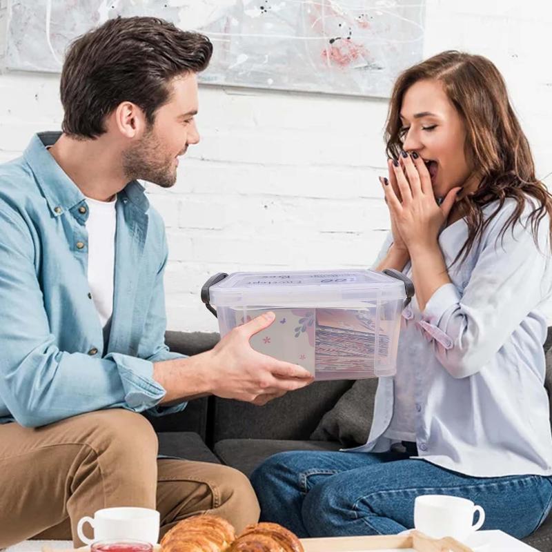 1 Set 100 Envelope Save Challenge, 100 Days Storage Budget Save Challenge Box Kit