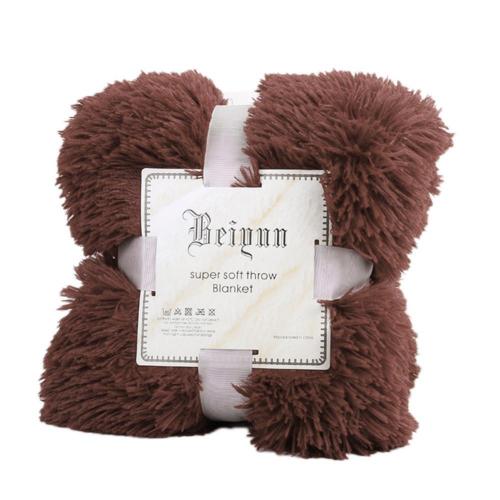80x120cm Soft Fluffy Shaggy Warm Bed Sofa Bedspread Bedding Sheet Throw Blanket Travel Patchwork Bedspread