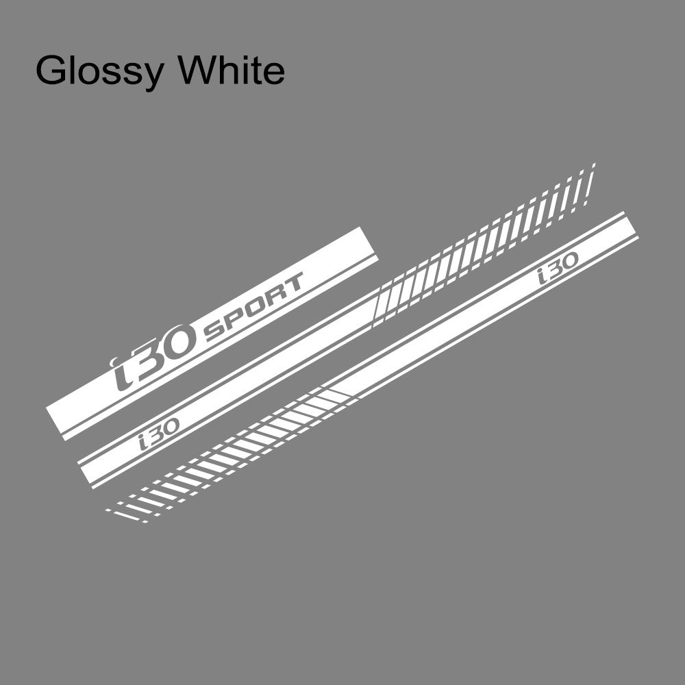 Car StickersAuto Hood Door Side Graphics Racing Sport Stripes Decor Decal For Hyundai I30 I 30 N Line 30n Sedan GT Accessoriees