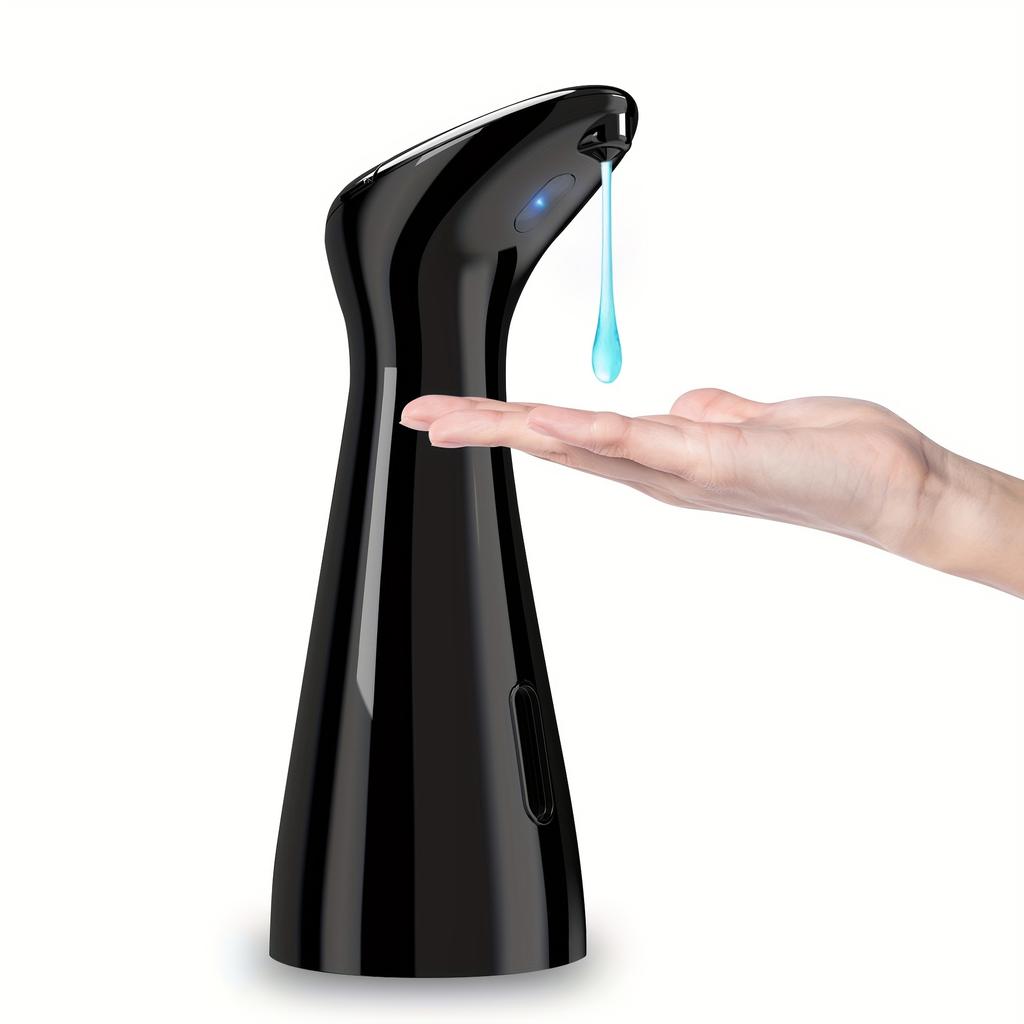 No Touch Automatic Soap Dispenser 6.76 Oz - Battery Powered, Infrared Induction, No Latex, Ideal for Bathroom and Kitchen