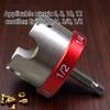Removal Bolt Extraction Tool Nut Drill Attachment Nut For Nut Drill Attachment Tool 1/4 3/8 1/2inch Attachment