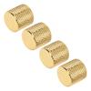 4Pcs Potentiometer Knob Wide Compatibility Strong Delicate Electric Guitar Control Knob
