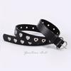 Women Fashion Dress Jeans Belt PU Leather Metal Buckle Heart Pin Waist Belts Lady Girls Leisure Waistband Y2K Female Rivet Belt