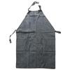 yotijar Welding Apron, Welding Suit, Work Clothes, Artificial Cowhide Leather Protection - Dark Blue 90x60cm
