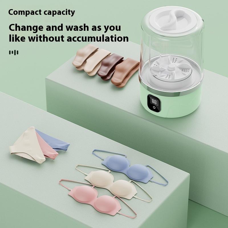 Portable Mini Washing Machine Small Laundry Washer Machine Clothes Cleaning Tool For Dormitories Travel Camping El Apartment