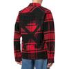 OFF WHITE Embellished Checkered Flannel Shirt OMGA074R19C080242010
