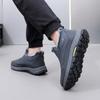 Winter Men's Cotton Shoes Thickened and Fleeced for Warmth Comfortable Anti-Slip and Durable Shipping Men's Shoes