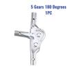 4/5 Gears  Adjustable Sofa Angle Adjuster Joint Steel Chair Hinge Jig  For Chair/Sofa
