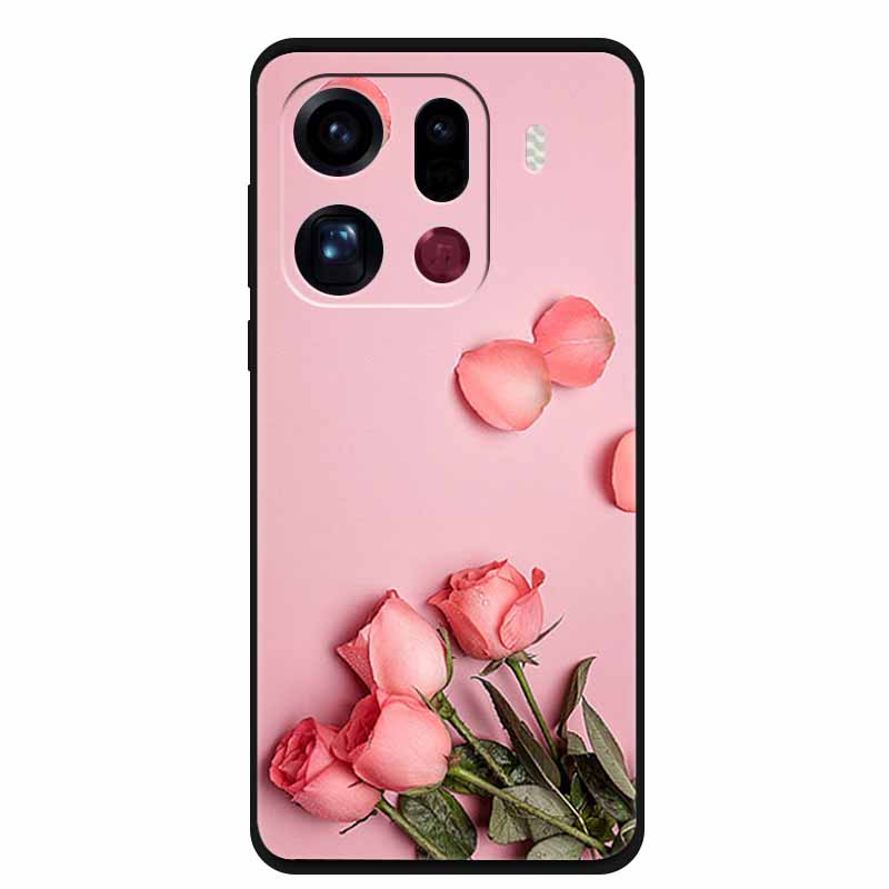Luxus Hülle für OPPO Find X9 Pro 5G Weiches Silikon Schutz Stoßfest Handy Rückseite für OPPO Find X9 Pro 6.78" TPU Schalen
