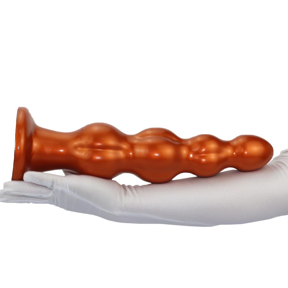 37cm Extra silný Ultra-dlouhý Silikonový Anální Dilatátor pro Ženskou Masturbaci