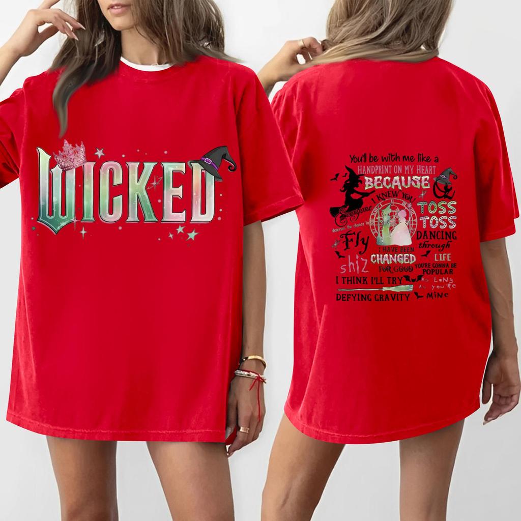 Women's Casual Fashion Round Neck Printed Short Sleeve T-Shirt Top