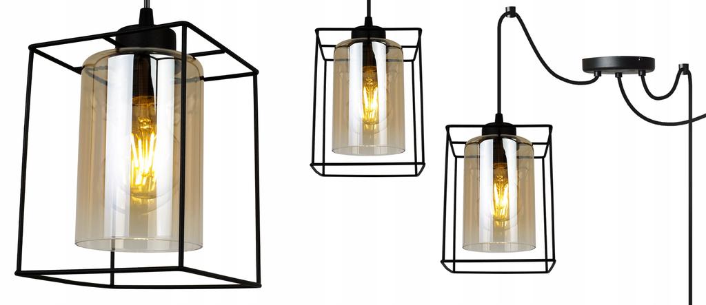 MODERN ELEGANT HANGING LAMP GLASS SHADE