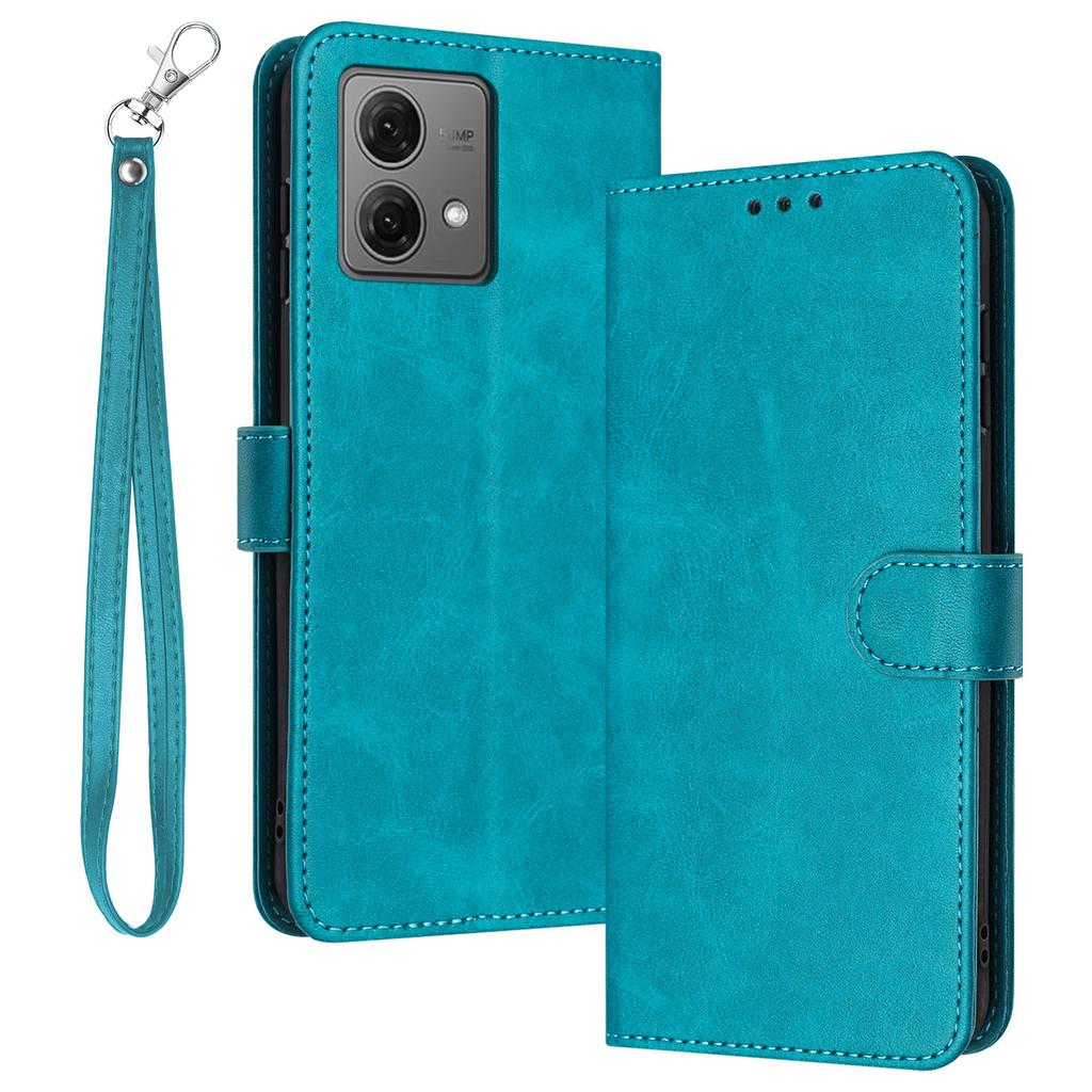 For Motorola Edge 40 Neo 5G Case Calf Texture Full Protection Phone Cover Mobile Accessories