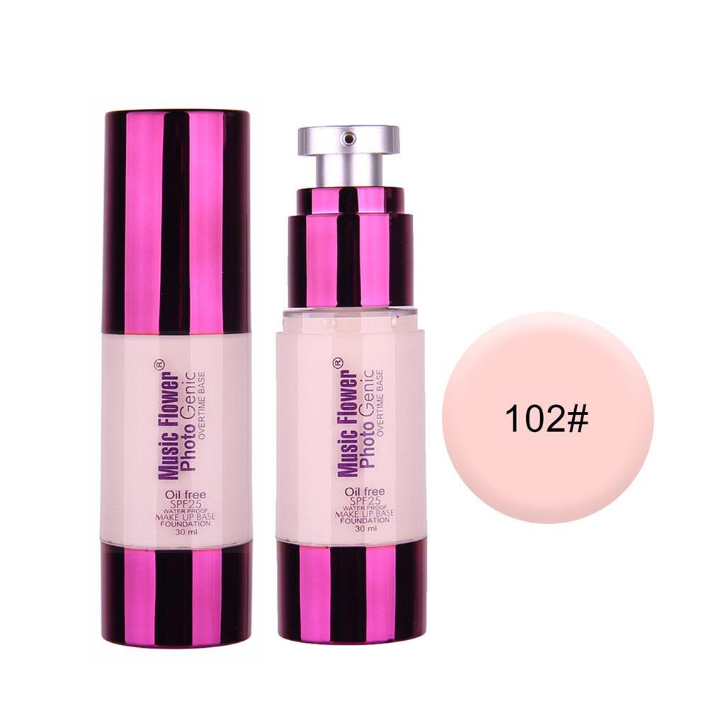 

Жидкая основа под макияж Face Foundation Oil-free Waterproof Creamy Foundation Cover Full Concealer Primer 2