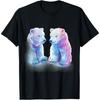 Polar Bear Artwork Marine Mammal Ocean Sea Polar Bear Motif Cotton Men T Shirt