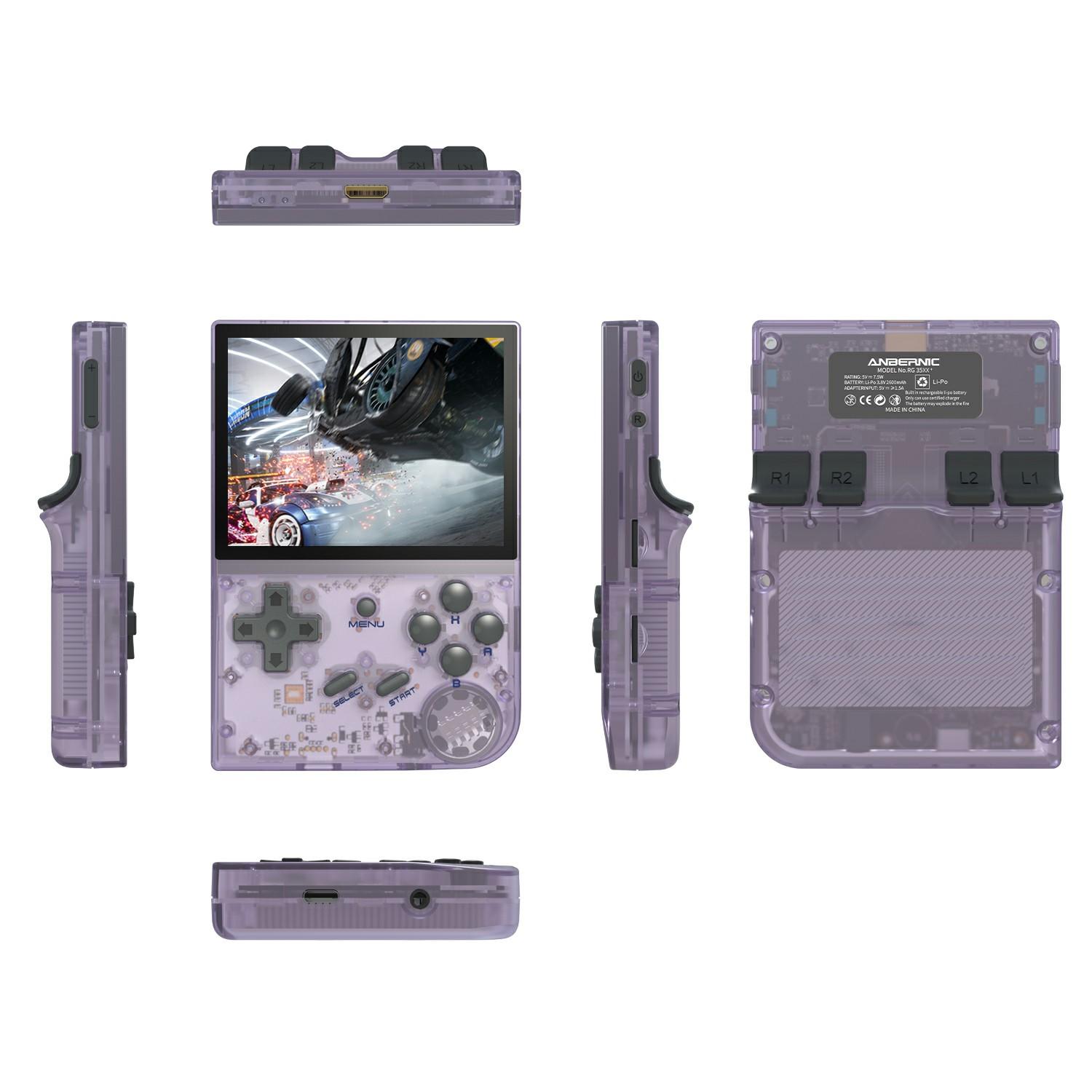 

AMPOWN RG35XX+ Upgraded 32G Open Source Handheld Game Console Classic Retro Arcade Gaming Machine D