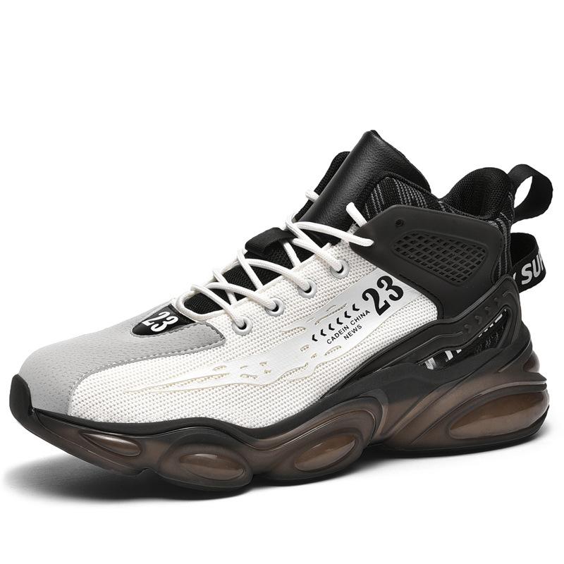 2022 Herren Frühling Professionell Fly Gewebtes Obermaterial Mode Outdoor Sport Basketballschuhe Studenten Athletische Freizeit-Sneaker für Herren