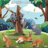 TOYMANY 7-Piece Animal Figure Set, Australian Animal Figures, Realistic Animal Toys, Kangaroo, Koala, Family, Popular Animals, Birthday Gift,