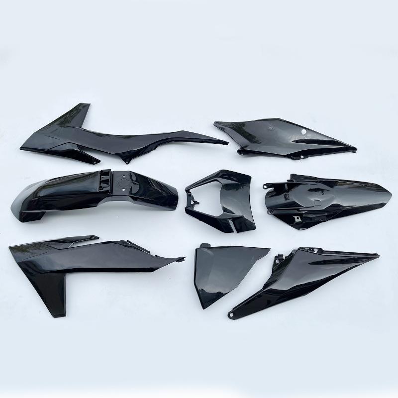 Perfect Fit for AJ1-K9K9L Off-Road Motorcycles: Full Body Shell, Fuel Tank Guard, Mudguards, Side Covers, Light Housings.