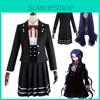Breathable And Durable Danganronpa V3 Shirogane Tsumugi Cosplay Suit With Wig