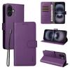 ENKAY HAT PRINCE For iPhone 17 Wallet Case with Strap RFID Blocking Leather Stand Phone Cover
