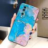 Watercolor Painting Marble Phone Case For VIVO Y04 Y15S Y16 Y17S Y19S Y21 Y22S Y28 Y29 Y35 Y36 Y39 Y50 Y51 Y72 Y93 Y100 Cover