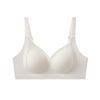 Traceless underwear, women's steel-free ring shaping, small chest showing large anti-sagging, comfortable fixed cup, closed breast bra cover