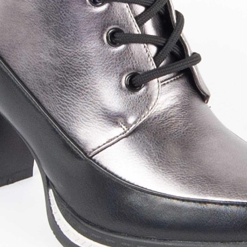 Botín De Tacón Para Mujer.  Montevita  Vareli3  100708