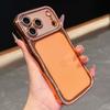 KEYSION Plating Transparent Wavy Rhinestone Phone Case for iPhone 13 14 15 16 17 Pro Max Air 16 Plus Lens Protector Shockproof Cover