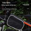 Bicycle Front Beam Bag: Waterproof Saddle Bag & Phone Holder for Cycling