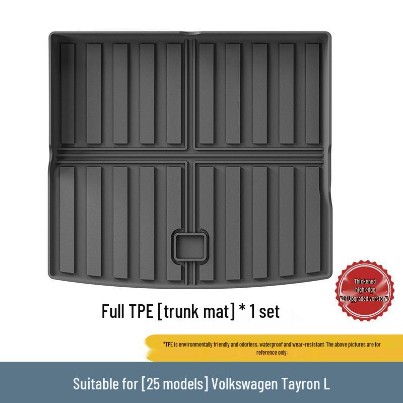 Volkswagen Trunk Mats: TPE All-Environment Mats & Backrest Mats