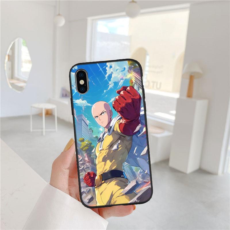 One Punch Man Phone Case for Samsung Galaxy M02 M06 M15 M16 M20 M21 M30 M30S M31 M35 M51 M55 M56 A36 A42 A50 A50S A51 A52