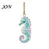 Mini Stained Glass Decoration Sea Suncatcher Ornament, Handmade Animal Ocean Acrylic Hanging Pendants, Garden Window Decor DIY Summer Ornament Decor,