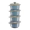Staub Ceramic Mini Cocotte 10cm (Antique Turkish) Set of 4