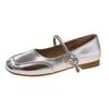 Late evening breeze gentle shoes flat single shoes women's summer 2025 new Mary Jane women's shoes with skirts soft-soled small leather shoes