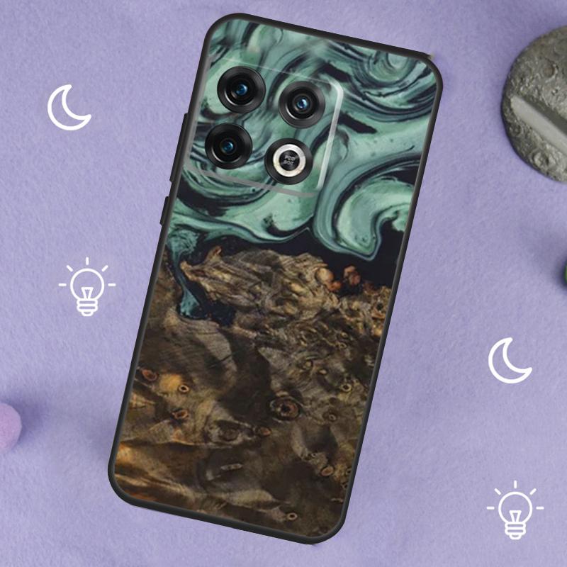 

Wood Resin Traveler Protective For OnePlus Nord 5 CE 2 3 4 Lite N20 N30 Case For OnePlus 15 13 12 11 10 13T 10T 10R 12R 13R OnePlus 13