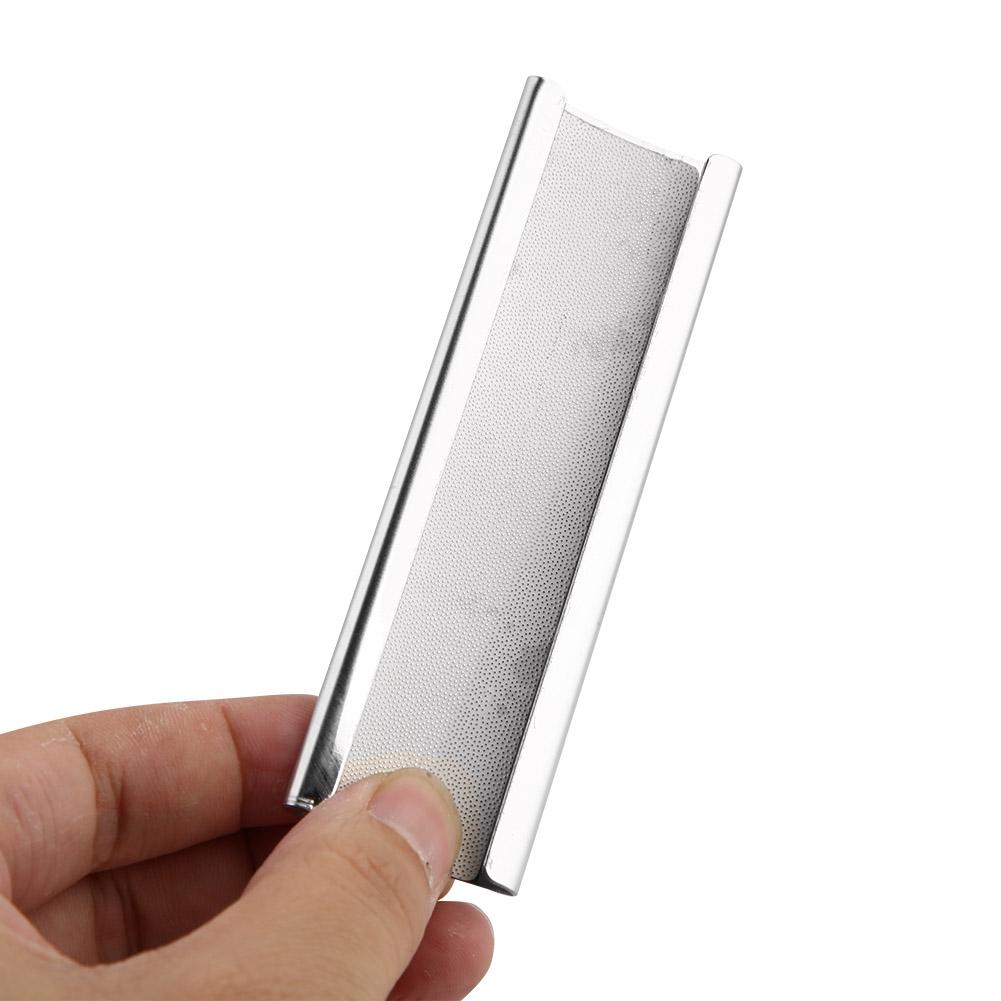 Portable Stainless Steel Leather Sander Billiard Pool Cue Tip Shaper Burnisher File Repair Tool