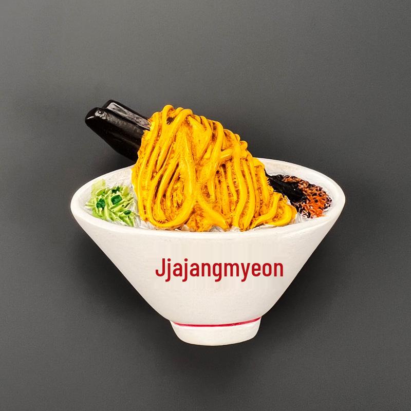 Magnet de Frigider Jucărie Alimentară Stereoscopică 3D - Autocolant Magnetic Decorativ Creativ