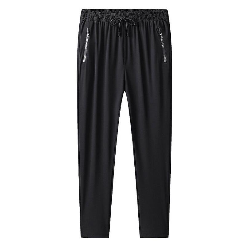 Unisex Quick-Dry Summer Sports Pants - Elastic, Moisture-Wicking, Plus Size