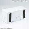 SANWA SUPPLY Cable Tap Storage & Box, Black, CB-BOXP2BK