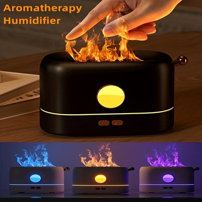 Φορητό Cool Mist Usb Led 3D αλλαγή χρωμάτων fire flame Aroma Essential Oil Diffuser mini h2o humidifier air