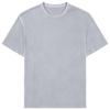 Men Casual Solid Color Crew Neck Short Sleeve Waffle T Shirt