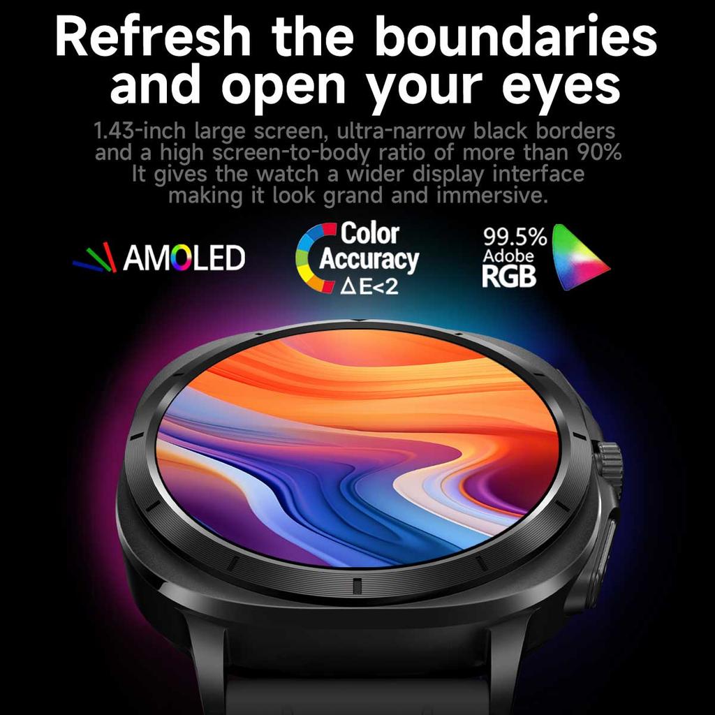 2025 Fashion New Expert Level Health Smart Watch Men ECG+PPG Laser Monitor Uric Acid Blood Fat Blood Pressure NFC HD Call Watch