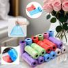 Thick Polyethylene Pet Poop Bags, Leak-Proof & Odor-Blocking, Paw Print Design for Dogs & Cats